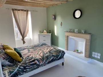 Gîte pour 6 personnes, avec jardin et vue, animaux acceptés à Thaon