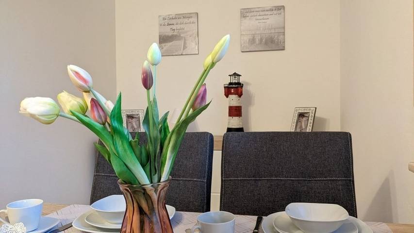Ferienwohnung für 4 Personen, mit Garten in Uplengen