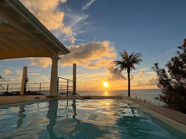 Location de vacances pour 6 personnes, avec vue ainsi que piscine et jardin dans Friars Bay Saint Martin - 2