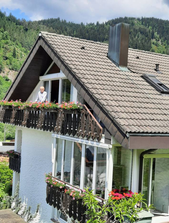 Ferienwohnung für 4 Personen, mit Balkon/Terrasse und Balkon, kinderfreundlich in Wolfach