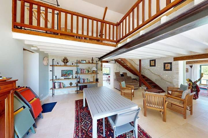 Maison de vacances pour 8 personnes, avec jardin et terrasse à Mareuil-sur-Cher