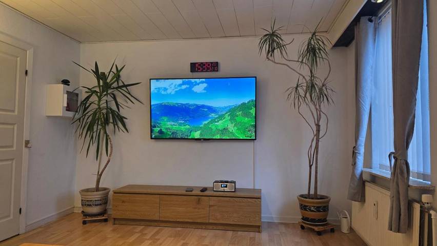 Appartement de vacances pour 5 personnes, avec Terrasse ainsi que Jardin et Vue