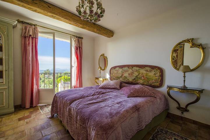Alquiler de villa de lujo con piscina, jacuzzi, excelente vista cerca de Niza, Cannes y Mónaco in Tourrettes-sur-Loup, Costa mediterránea (Francia)