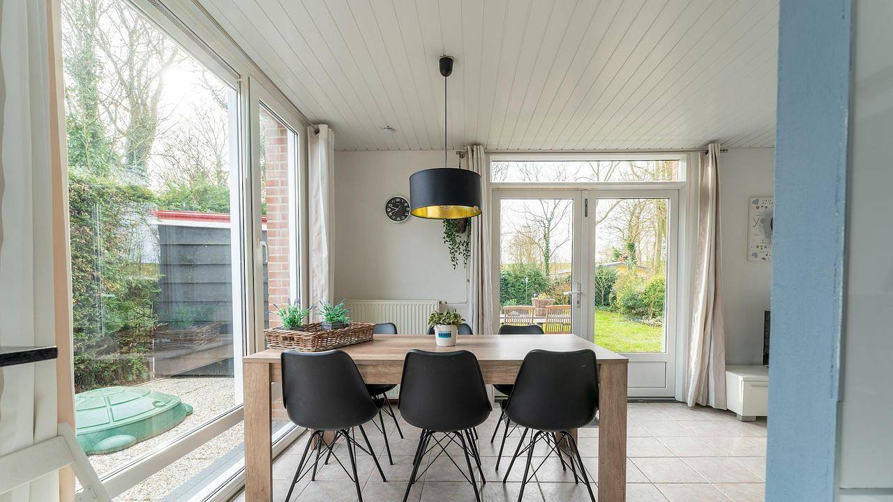 Vakantiehuis voor 8 personen met terras in Nederlandse Noordzeekust