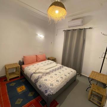 Maison d’hôte pour 3 personnes, avec jardin et vue dans Aït-ben-Haddou