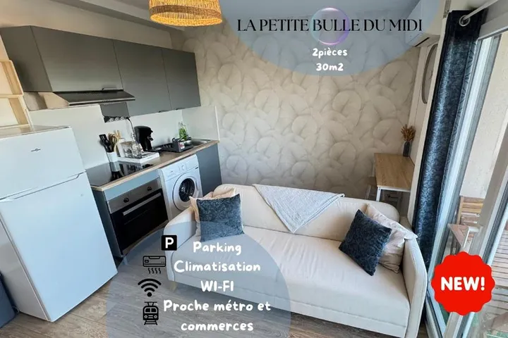 Apartamento de vacaciones para 2 personas, con vistas y balcón - 1