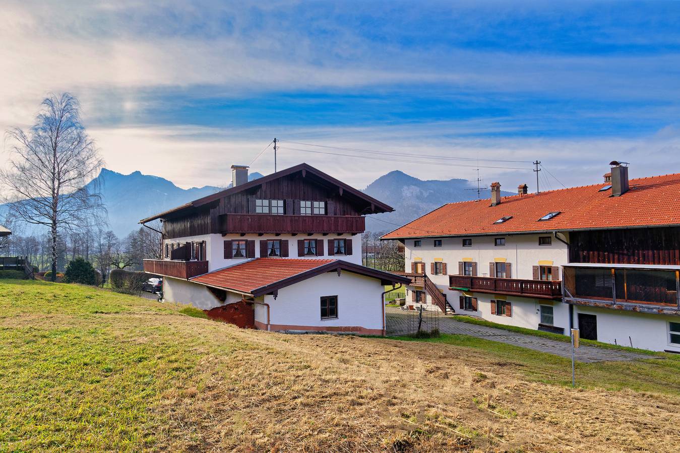 Ganze Ferienwohnung, Ferienwohnungen Bergluft Chiemgau - Ferienwohnung Ii mit separatem Schlafzimmer, Südbalkon, 55 qm in Aschau im Chiemgau, Chiemsee