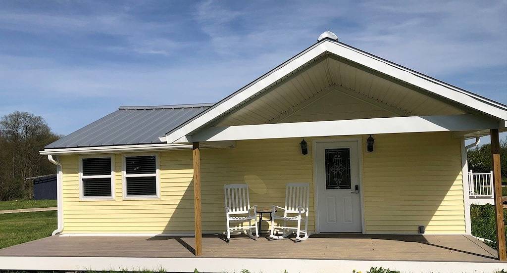 Evening Primrose Cottage at Blue Jay Orchard in Geauga County
