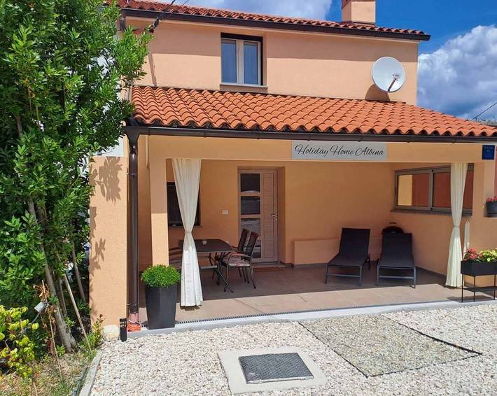 Casa de vacaciones para 3 personas con balcón/terraza in Labin, Costa Este de Istria