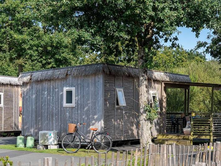 Camping Les Alizés - Mobilheim 4 personen - Premium Exotic 25m² in Lannion, Ceinture Dorée
