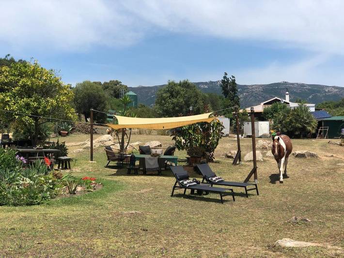 Camping für 4 Personen, mit Garten und Terrasse sowie Pool und Ausblick an der Costa de la Luz - 4