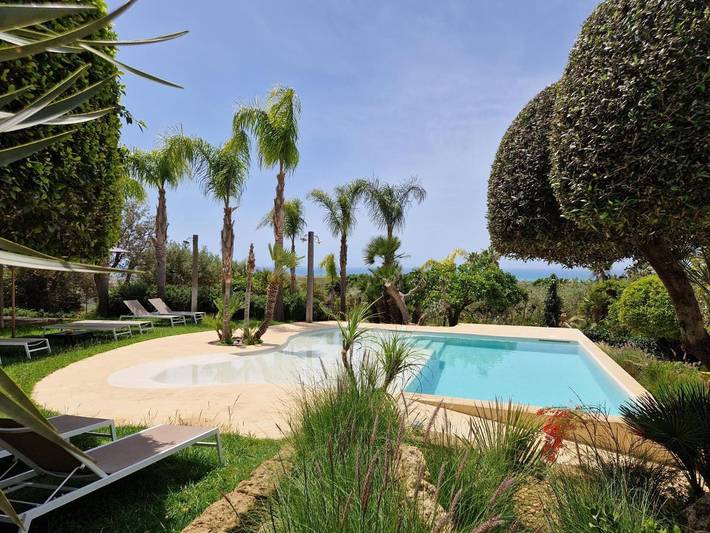Bed and Breakfast für 2 Personen, mit Terrasse und Garten sowie Kinderpool und Pool