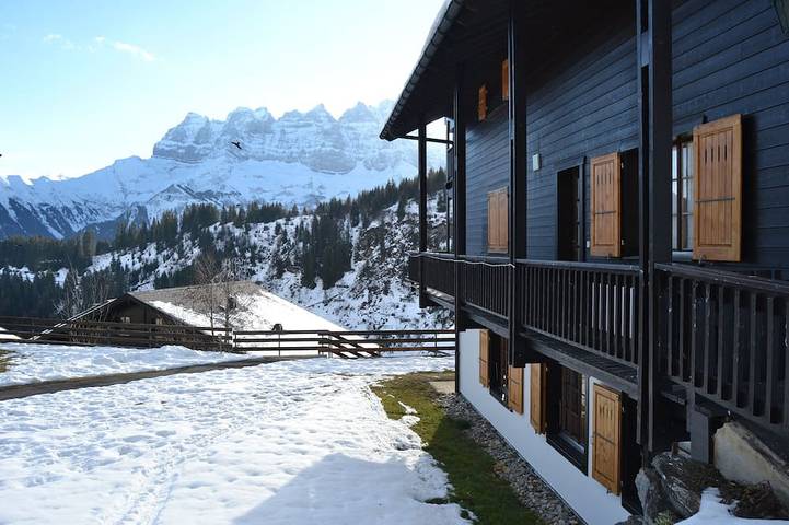 Bauernhof für 4 Personen, mit Garten im Wallis