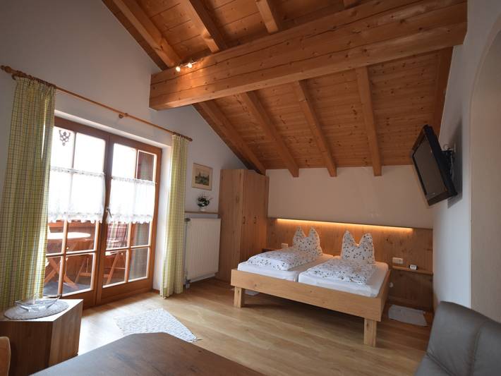 Ganze Ferienwohnung, Bosch Hermann - 4. Fw Fellhorn, 32 qm, 1-2 Pers., Süd-Balkon in Grassau, Chiemsee