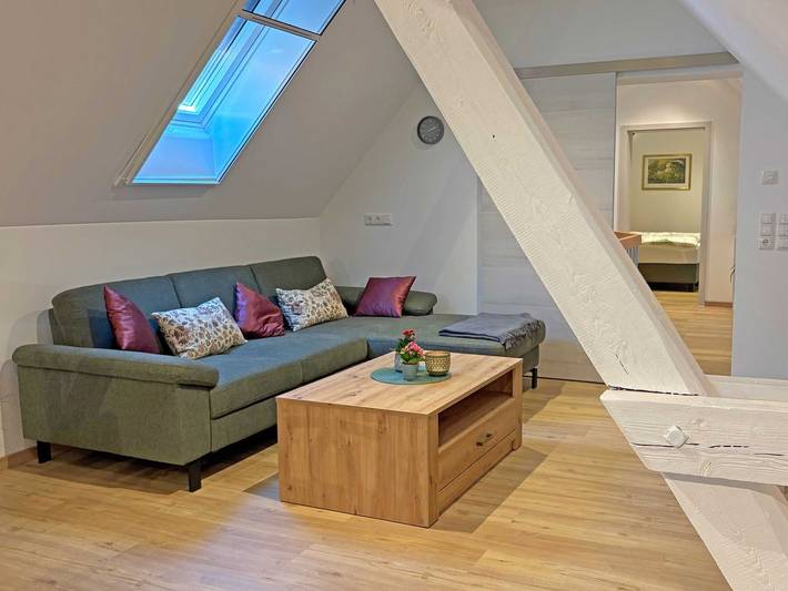 Ferienwohnung für 5 Personen, mit Garten