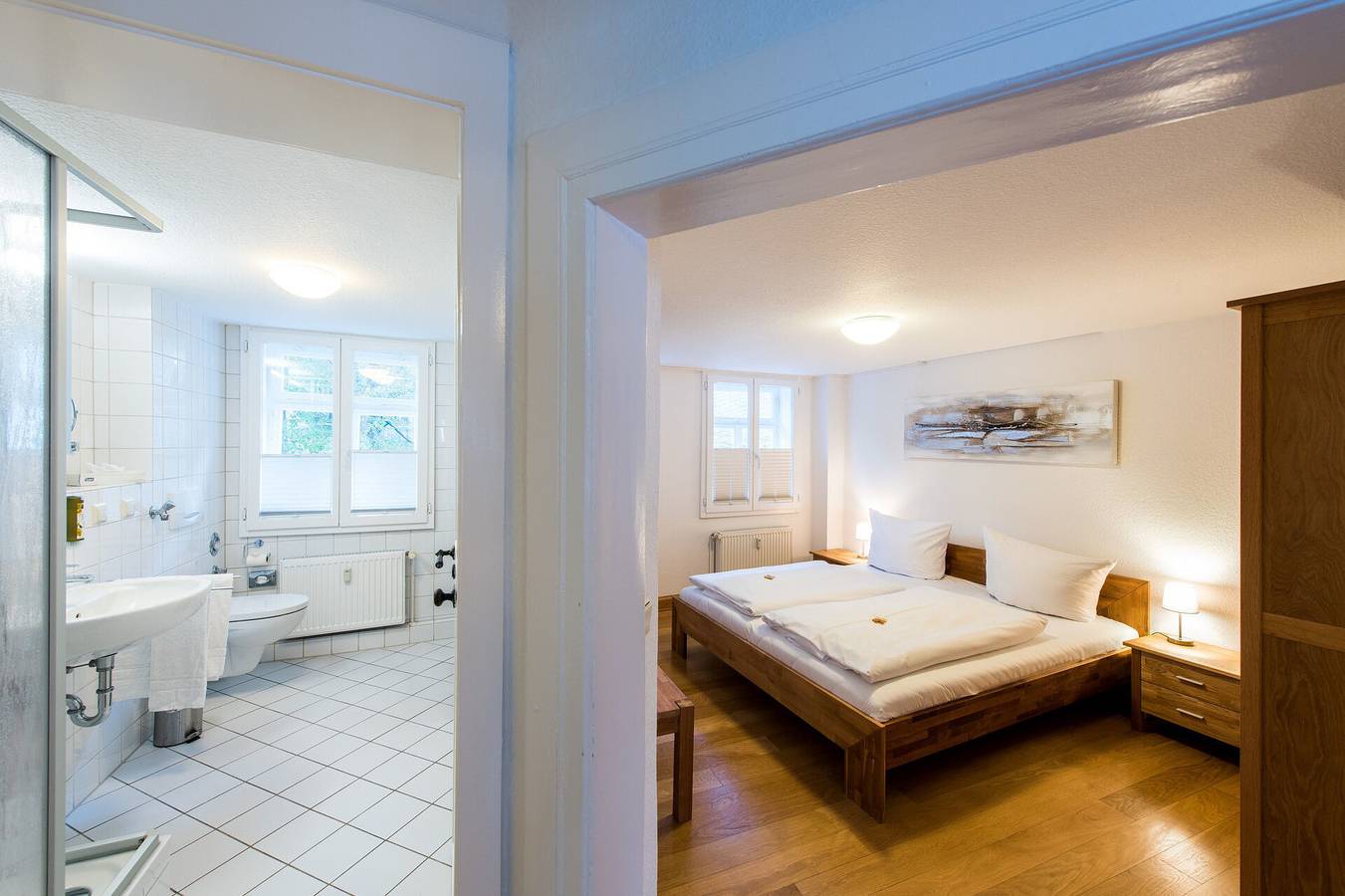 Ganze Ferienwohnung, Ferienwohnung 2 - Marktkirchhof in Quedlinburg, Harzvorland