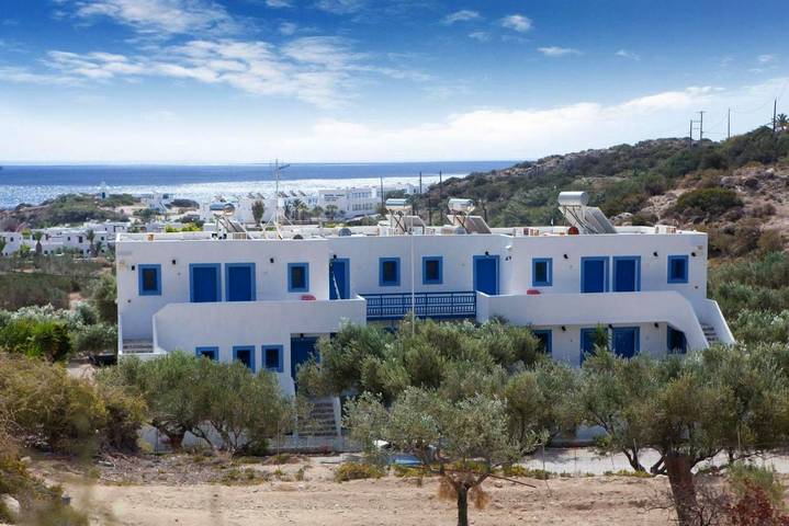 Appartement voor 2 personen, met tuin, kindvriendelijk op Karpathos