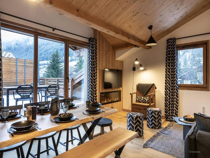 Location de vacances pour 10 personnes, avec balcon, adapté aux familles à La Chapelle-d'Abondance