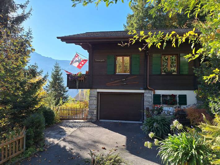 Ferienhaus für 5 Personen, mit Ausblick und Garten in Grindelwald