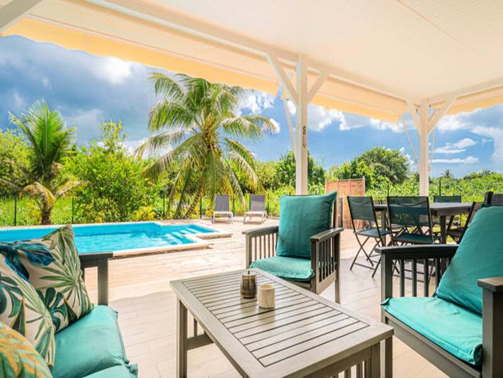 Gîte pour 10 personnes, avec jardin et piscine, adapté aux familles à Lamentin (Guadeloupe) - 3