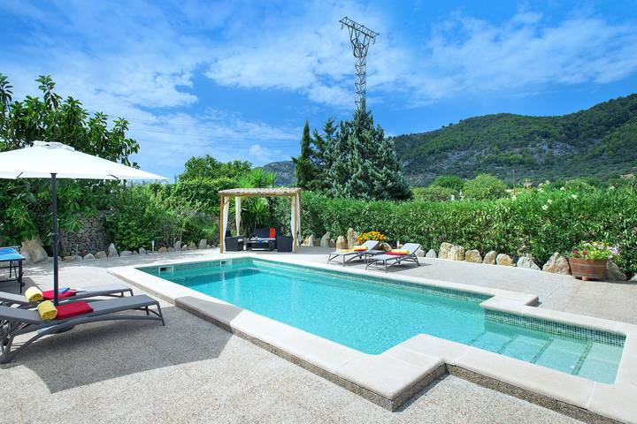 Finca Gabelli - Rustikaler Aufenthalt Mit Toller Aussicht in Campanet, Mallorca Inselmitte