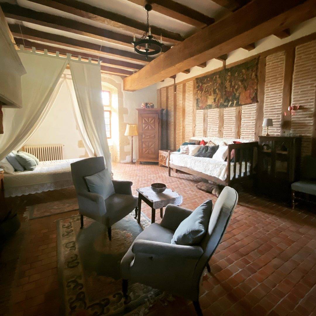 Suite médiévale 2-6 personnes au Manoir de Foncher - Suite Plantagenet in Villandry, Région de Tours