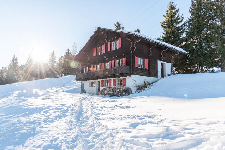 Ganze Ferienwohnung, Chalet La Bürsch - 6 Zimmer Chalet in Les Mosses, Ormont-Dessous