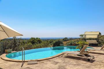 Location de vacances pour 9 personnes, avec jacuzzi ainsi que jardin et piscine, animaux acceptés à Saint-Hippolyte-le-Graveyron