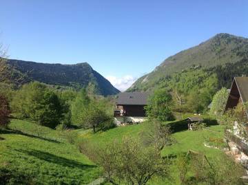 Gîte pour 4 personnes, avec balcon ainsi que jardin et vue à Le Sappey-en-Chartreuse