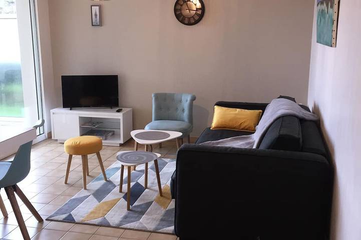 Gîte pour 4 personnes, avec Terrasse et Jardin dans Plage de Grève Blanche - 4