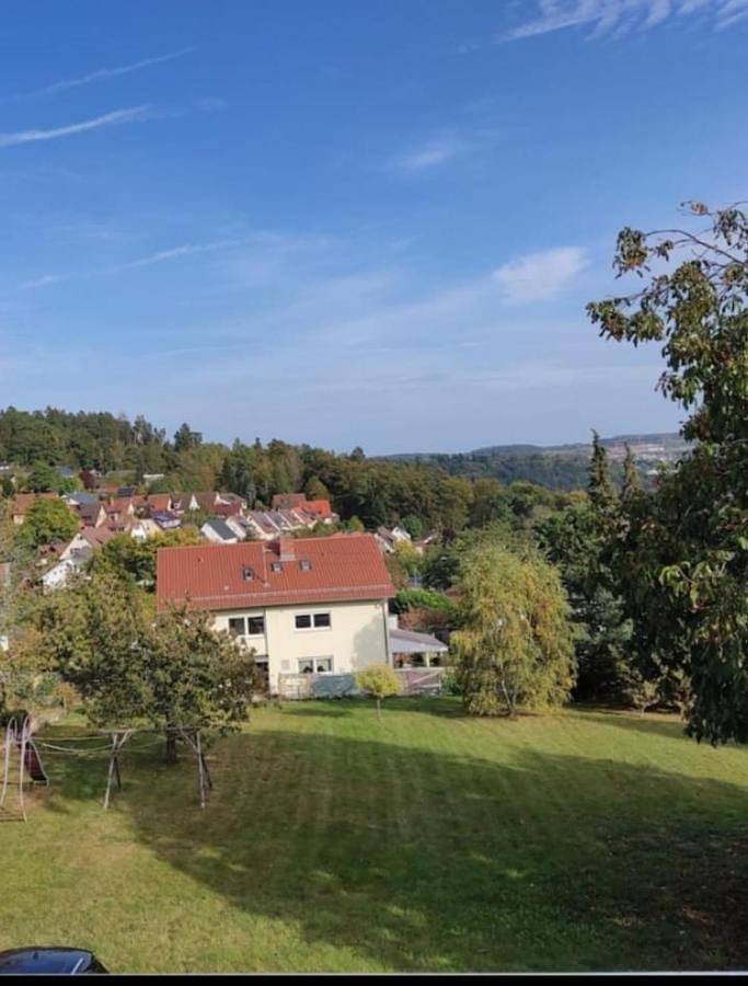 Ferienwohnung für 5 Personen, mit Garten und Ausblick