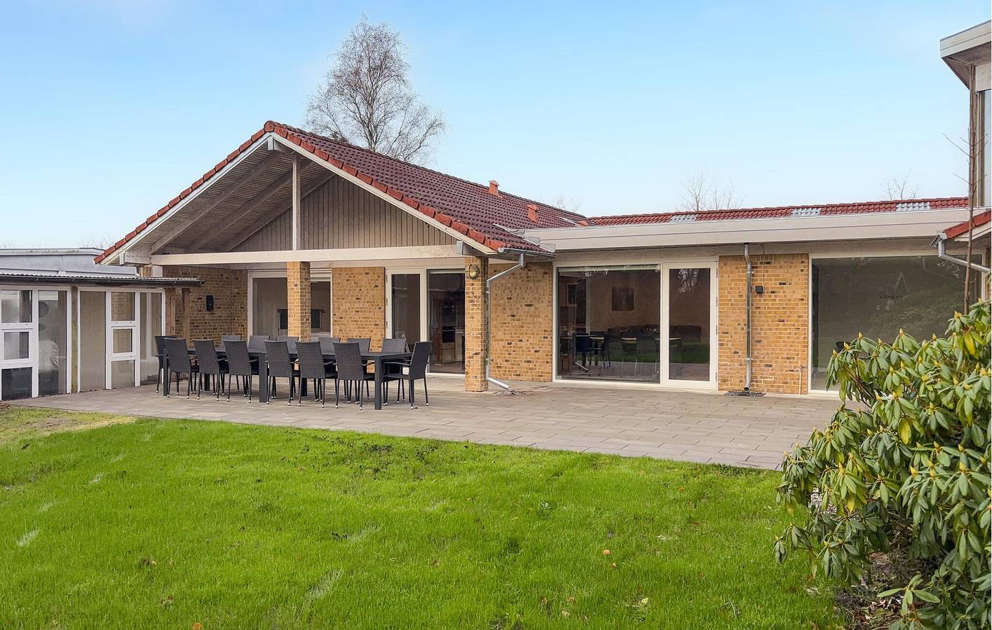 Ferienhaus für 14 Personen mit Terrasse in Kibæk, Herning und Umgebung