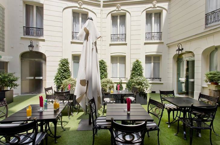 Appart’hôtel pour 6 personnes, avec jardin