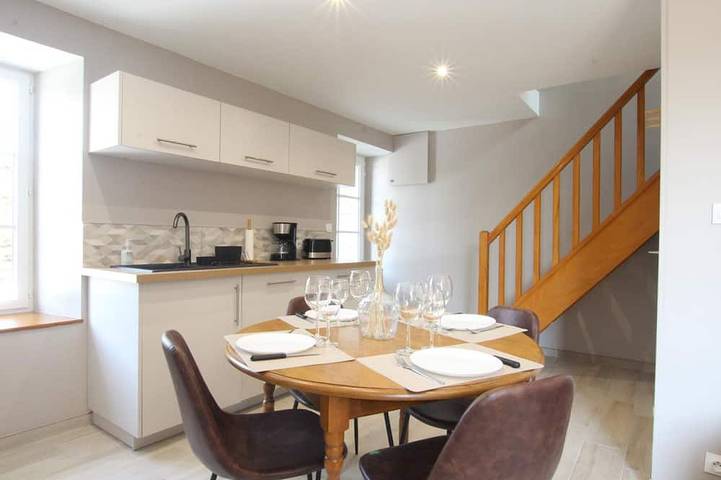 Gîte pour 3 personnes, avec jardin