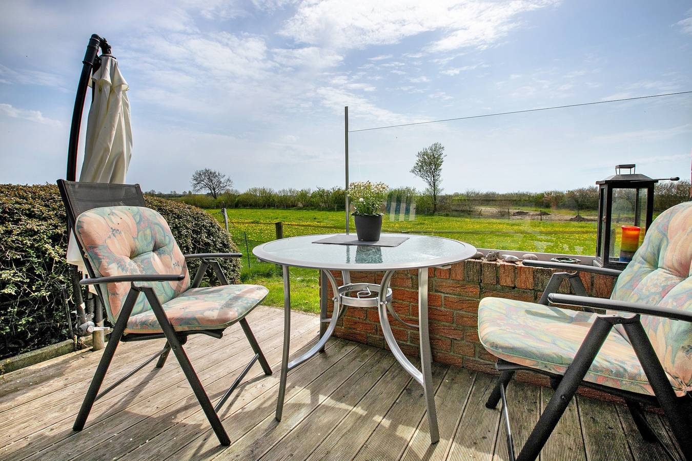 Ganze Wohnung, Ferienwohnung Kilian" mit privater Terrasse, privatem Garten und Wlan in Oersberg, Kappeln & Umgebung