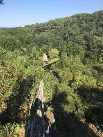Location de vacances pour 10 personnes, avec jardin ainsi que vue et balcon à Saint-Dolay