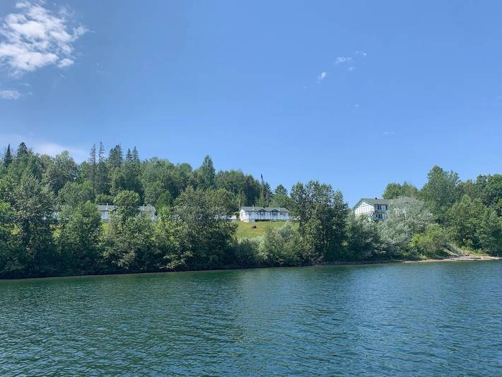 Chalet pour 7 personnes, avec vue sur le lac et balcon/terrasse - 1