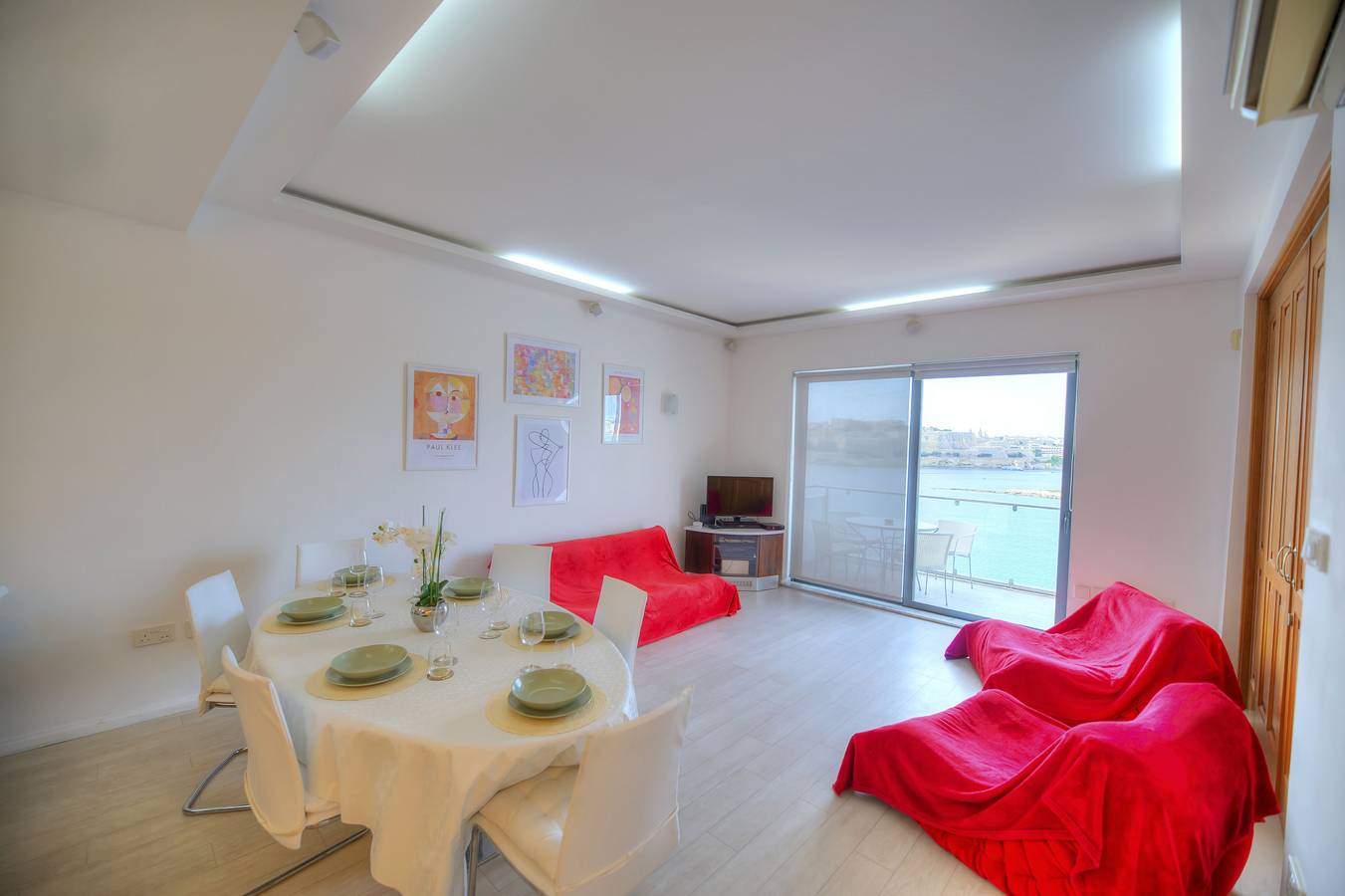 Appartamento intero, Appartamento vacanze per 6 persone con balcone in Sliema, Isola di Malta