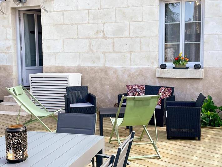 Location de vacances pour 4 personnes, avec terrasse à Langeais - 3