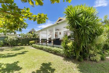 Villa pour 4 personnes, avec terrasse et jardin dans Mo'orea