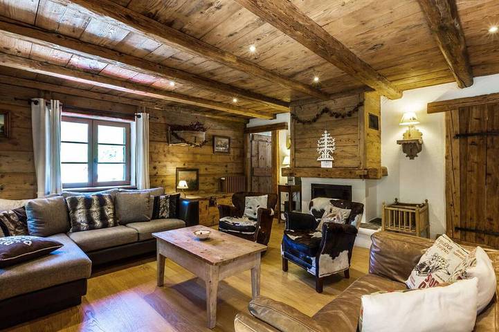 Agritourisme pour 10 personnes, avec balcon à La Clusaz