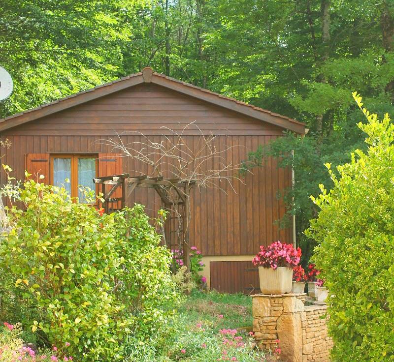 Le chalet de Loïc non loin de Sarlat in Calviac-en-Périgord, Périgord Noir