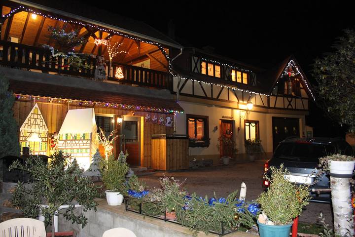 Gîte pour 5 personnes, avec terrasse et jardin à Nothalten