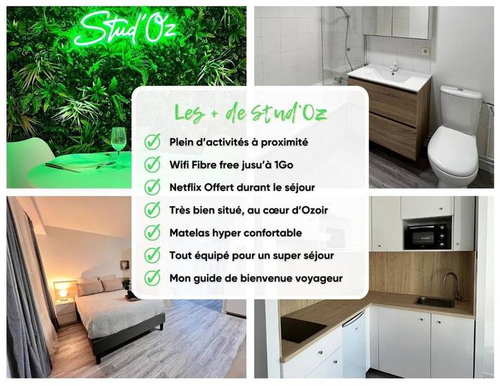 Gîte pour 3 personnes à Ozoir-la-Ferrière - 2