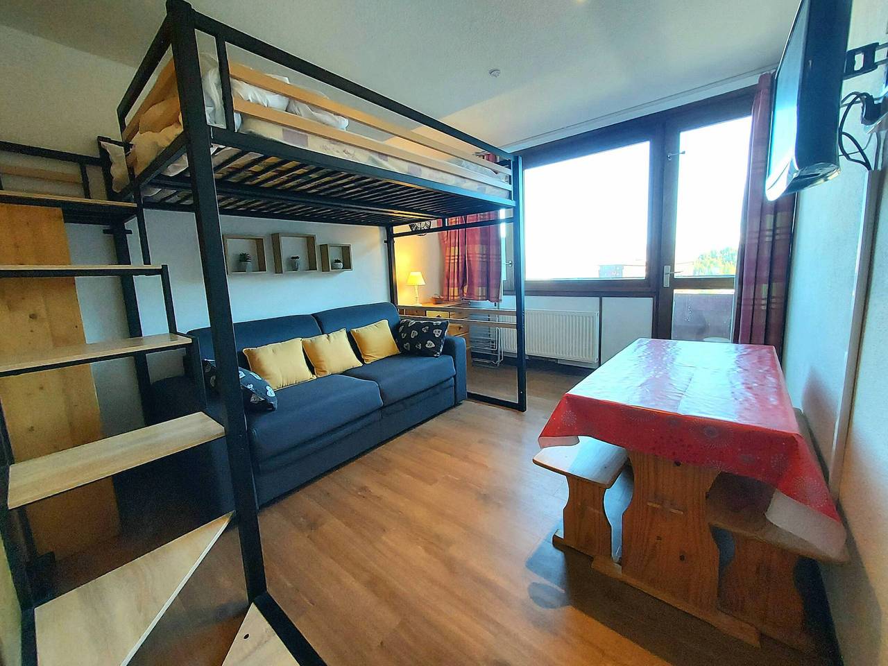 Studio entier, Studio cosy Plagne Centre pour 2 pers. avec accès direct aux pistes in Plagne Centre, La Plagne-Tarentaise