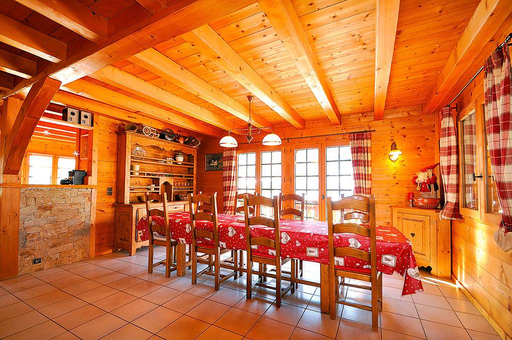 Maison de vacances pour 10 personnes avec balcon in La Chapelle-d'Abondance, Les Portes du Soleil