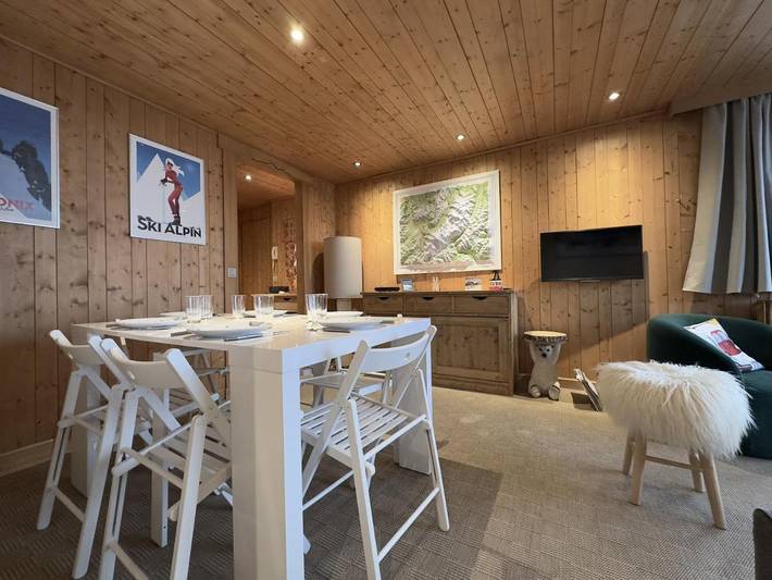 Gîte pour 6 personnes, avec balcon dans Palais Des Sports Et Des Congres Megeve - 3