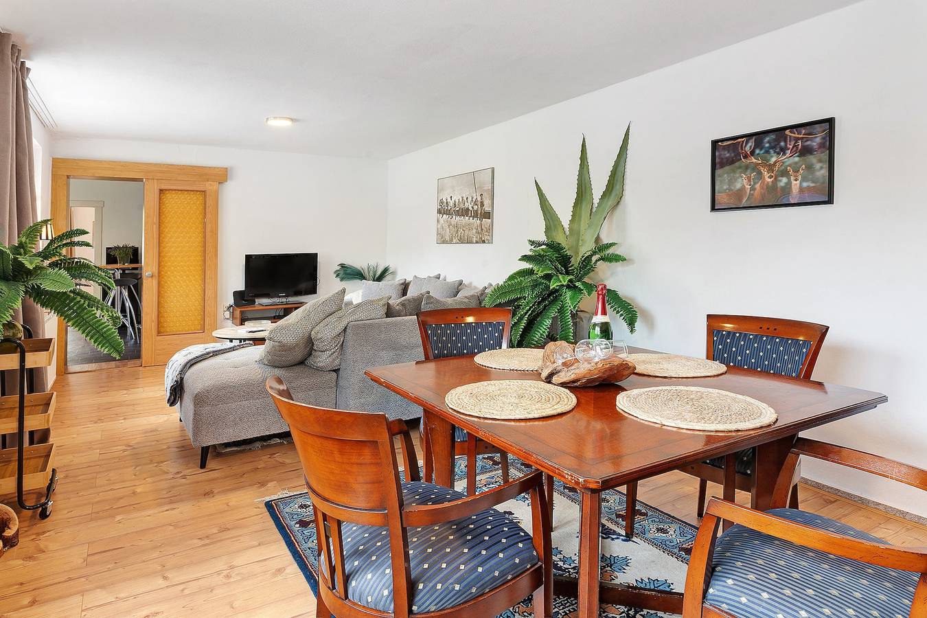 Ganze Wohnung, Appartement „Rosenberg 2“ mit Bergblick, Privatterrasse und Wlan in Katzhütte, Rennsteig