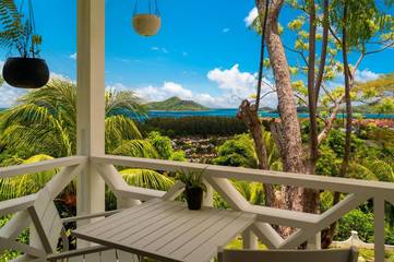 Maison d’hôte pour 2 personnes, avec vue ainsi que jardin et piscine dans Mahé