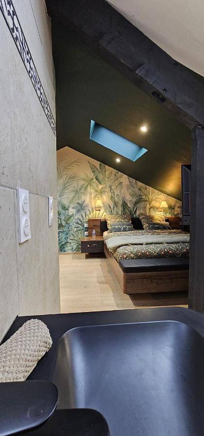 Casa Bellissima wifi et smart Tv et chambre climatisée in La Machine, Nièvre